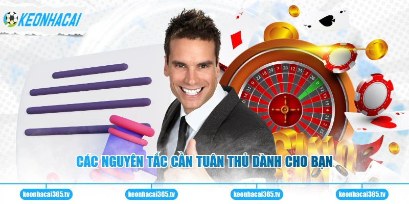Trách Nhiệm Người Chơi 1 Các nguyên tắc cần tuân thủ dành cho bạn