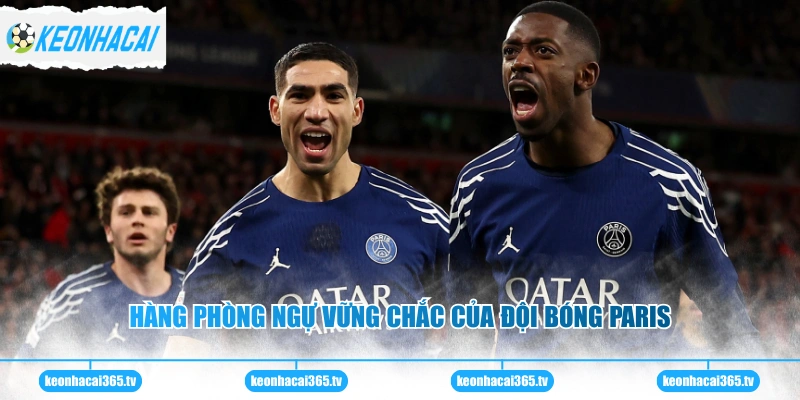 PSG - Thông Tin Chi Tiết Về Đội Bóng Thủ Đô Nước Pháp 2 Hàng phòng ngự vững chắc của đội bóng Paris