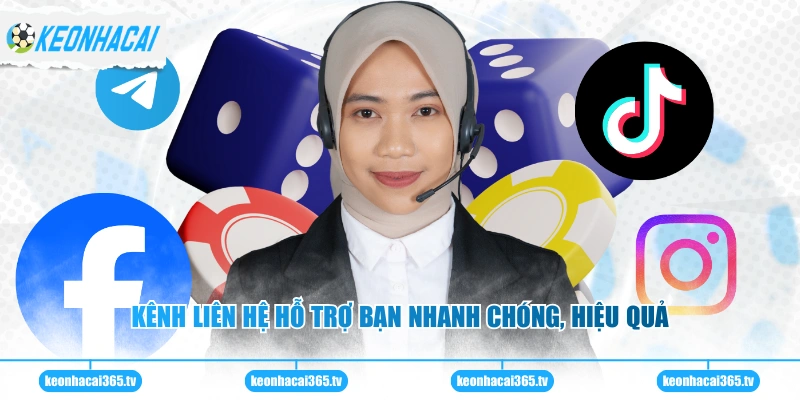 Liên Hệ 1 Kênh liên hệ hỗ trợ bạn nhanh chóng, hiệu quả