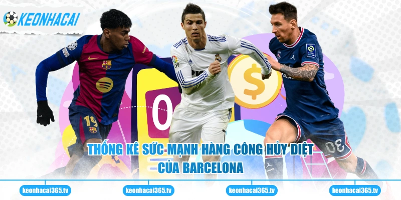 Kết Quả Bóng Đá La Liga - Cập Nhật Điểm Số Mới Nhất 2026 2 Thống kê sức mạnh hàng công hủy diệt của Barcelona